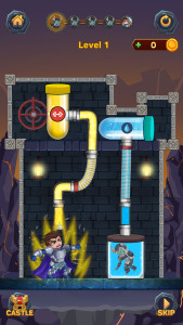 اسکرین شات 3 بازی Hero Pipe Rescue: Water Puzzle