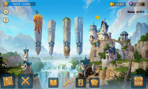 اسکرین شات 2 بازی Elemancer – Legend of Cards: Collectible Card Game