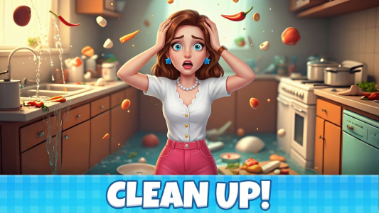 اسکرین شات 1 بازی Manor Cafe - Match 3 Puzzle