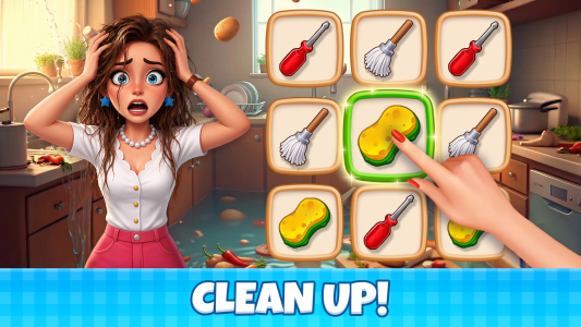 اسکرین شات 1 بازی Manor Cafe: Match 3 Puzzle