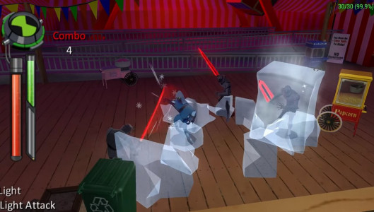 اسکرین شات 3 بازی بن تن نیروی بیگانه