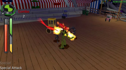 اسکرین شات 4 بازی بن تن نیروی بیگانه