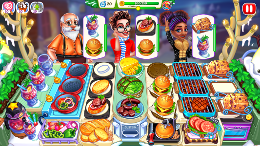 اسکرین شات 5 بازی Christmas Fever Cooking Games