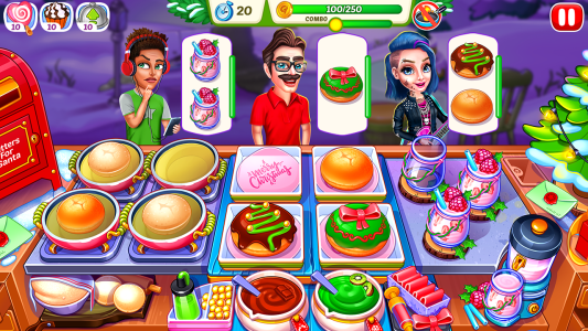 اسکرین شات 1 بازی Christmas Fever Cooking Games