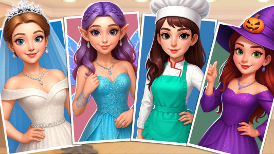 اسکرین شات 3 بازی Dream Makeover - Match 3 Games
