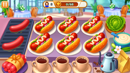 اسکرین شات 1 بازی My Cafe Shop : Cooking Games