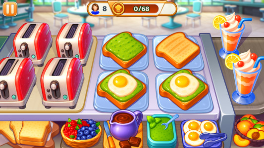 اسکرین شات 1 بازی My Cafe Shop : Cooking Games