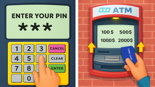 اسکرین شات 5 بازی Bank Manager ATM Cashier Games