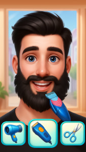 اسکرین شات 1 بازی Celebrity Beard Salon Makeover