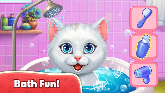 اسکرین شات 5 بازی Kitty Bedtime Activities Games