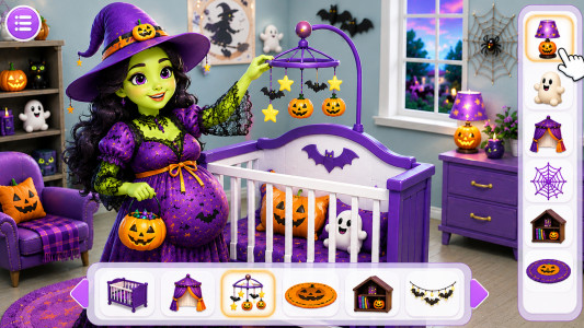 اسکرین شات 2 بازی Halloween Mom Story Game