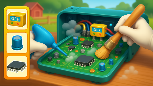 اسکرین شات 5 بازی Power Cut Activities Games