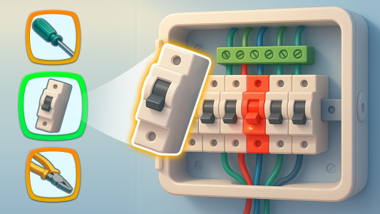 اسکرین شات 3 بازی Power Cut Activities Games