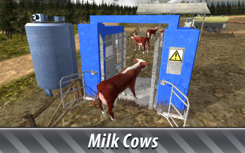 اسکرین شات 3 بازی 🚜 Euro Farm Simulator: 🐂 Cow