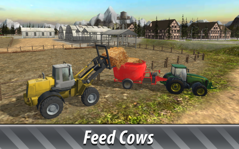 اسکرین شات 2 بازی 🚜 Euro Farm Simulator: 🐂 Cow