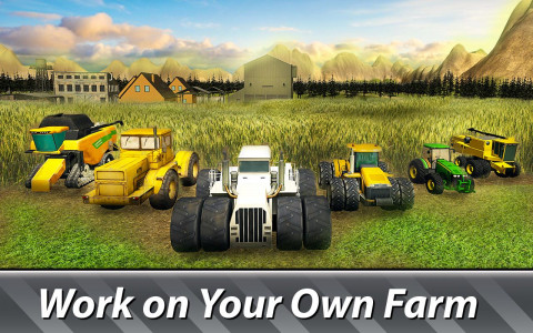 اسکرین شات 1 بازی 🚜 Farm Simulator: Hay Tycoon