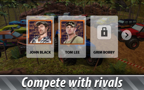 اسکرین شات 3 بازی Monster Truck Offroad Rally 3D