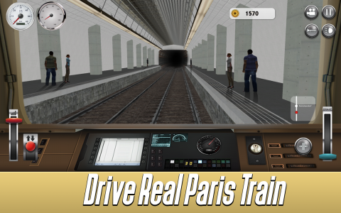 اسکرین شات 2 بازی Paris Subway Simulator 3D
