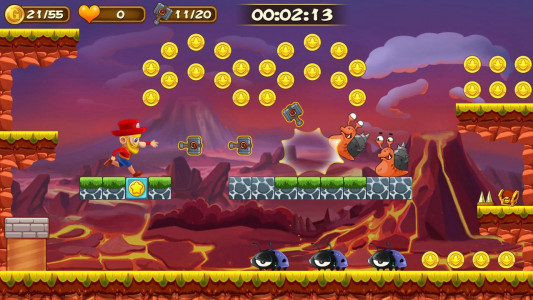 اسکرین شات 6 بازی Super  Adventure of Jabber