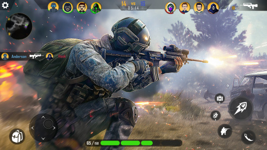 اسکرین شات 6 بازی Gun Shooting Offline Fps Games