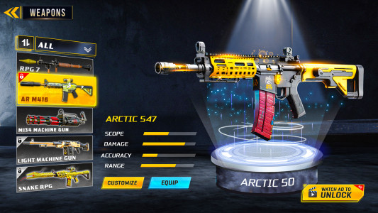 اسکرین شات 5 بازی Gun Shooting Offline Fps Games