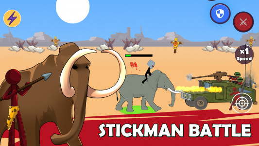 اسکرین شات 3 بازی Age of Stickman Battle of Empires