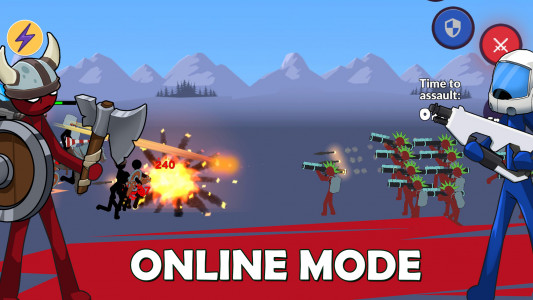 اسکرین شات 6 بازی Age of Stickman Battle of Empires