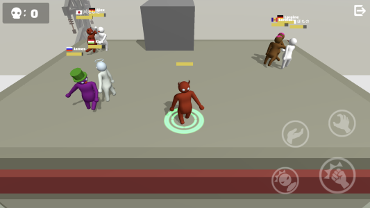 اسکرین شات 2 بازی Noodleman.io 2 - Fight Party