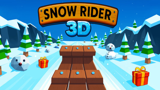 اسکرین شات 1 بازی Snow Rider 3d