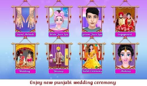 اسکرین شات 2 بازی Punjabi Wedding Rituals Arrange with love Marriage