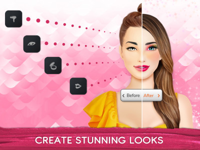 اسکرین شات 7 بازی Fashion & Beauty Makeup Artist