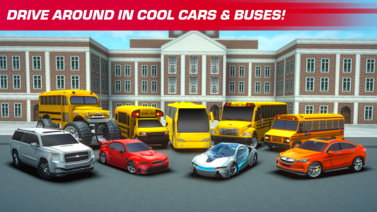 اسکرین شات 6 بازی School Bus Simulator Driving