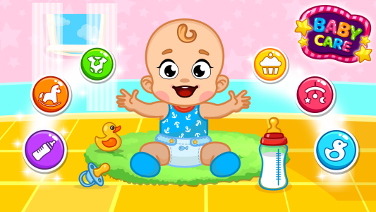 اسکرین شات 3 بازی Baby Care, dress up kids Games