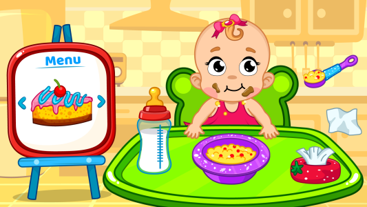 اسکرین شات 1 بازی Baby Care, dress up kids Games