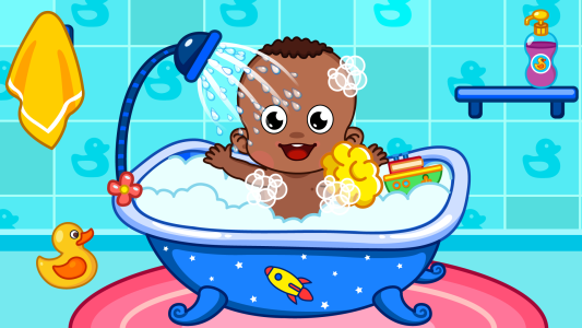 اسکرین شات 2 بازی Baby Care, dress up kids Games