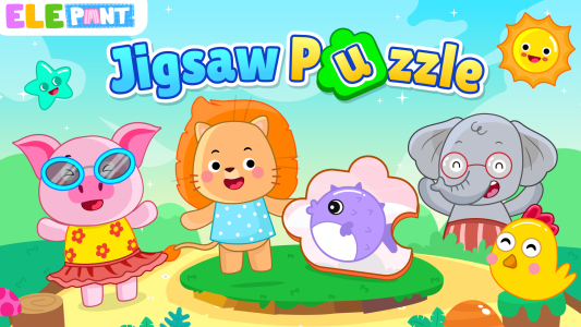 اسکرین شات 1 بازی Kids Puzzle Games for Toddlers