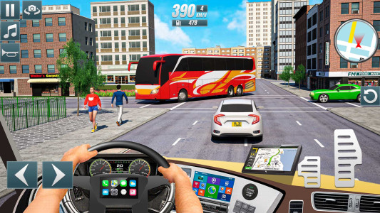 اسکرین شات 3 برنامه Bus Simulator Games: Bus Games