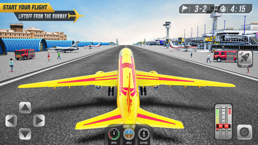 اسکرین شات 6 بازی Airplane Simulator Plane Games