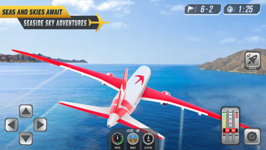 اسکرین شات 4 بازی Airplane Simulator Plane Games