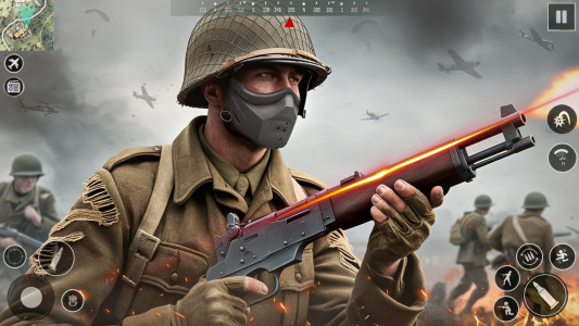 اسکرین شات 4 بازی Call of WW2: Heroes Fps Duty