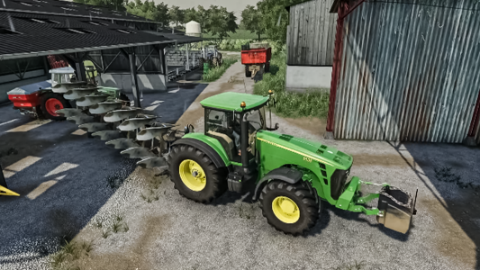 اسکرین شات 1 بازی US Farming Tractor 3D Games