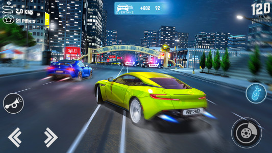 اسکرین شات 1 بازی Real Highway Car Racing Game