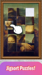 اسکرین شات 1 بازی Jigsort Puzzles