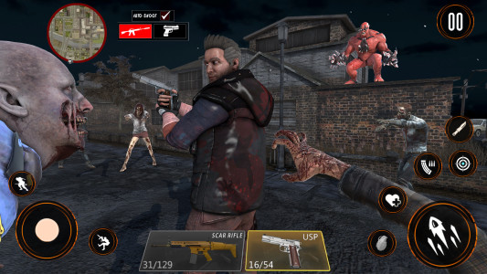 اسکرین شات 3 بازی Zombie War 3D: Zombie Games