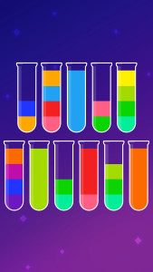 اسکرین شات 1 بازی Water Sort Club - Puzzle Game