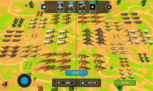اسکرین شات 2 بازی Wild Animals Kingdom Battle