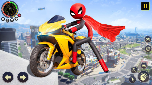 اسکرین شات 1 بازی Merge Rope Hero : Vice Town