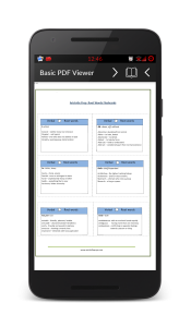 اسکرین شات 4 برنامه PDF Reader