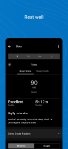اسکرین شات 2 برنامه Garmin Connect™
