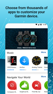 اسکرین شات 1 برنامه Connect IQ™ Store